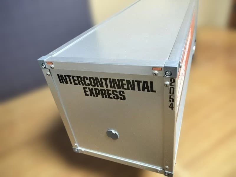 タミヤ 1/14トレーラートラック用 フューエルタンク 　パネルバン 2台セット