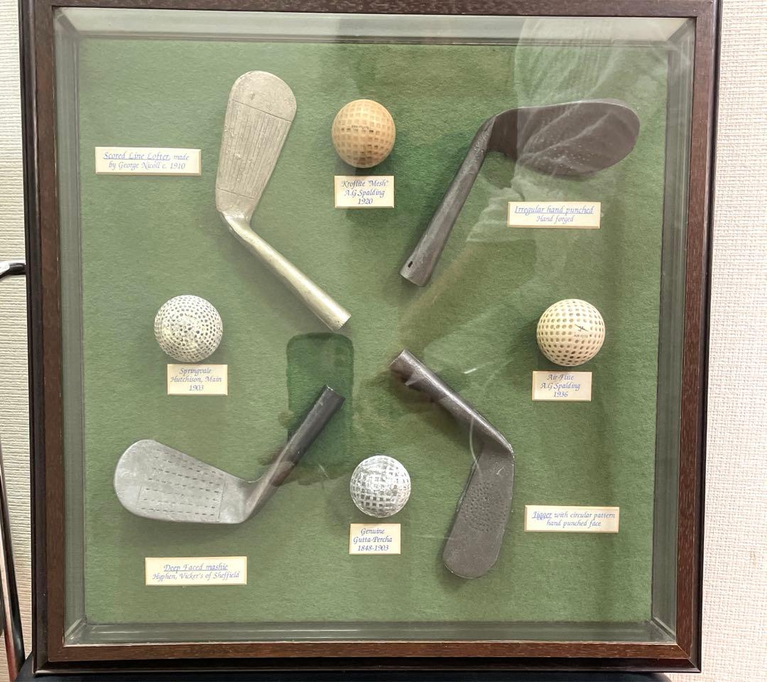 ゴルフ ディスプレイ アンティーク ビンテージ