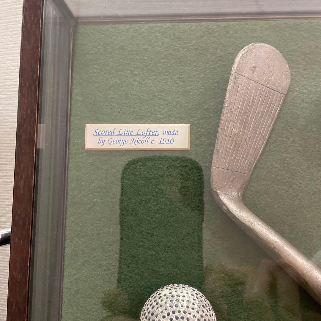 ゴルフ ディスプレイ アンティーク ビンテージ