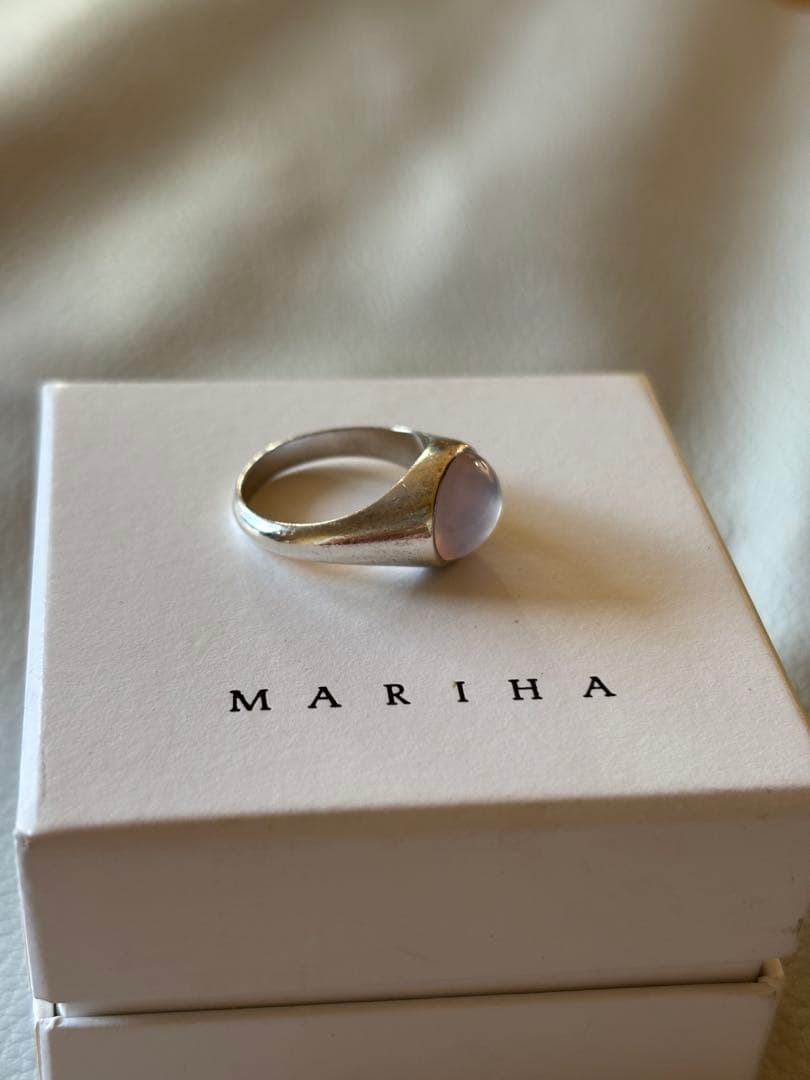 マリハ　ローズクウォーツ　リング　11.5号
