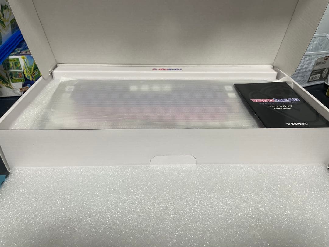 ぶいすぽVSPO! GEAR キーボードゲーミングキーボード　紫宮るな