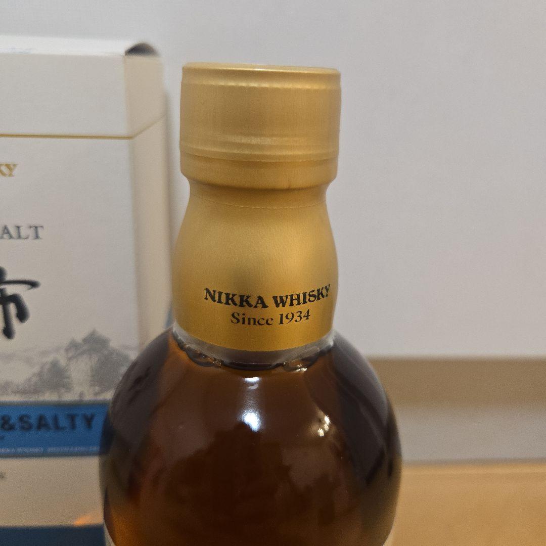 余市♡500mlNikka Whisky Peaty & Salty