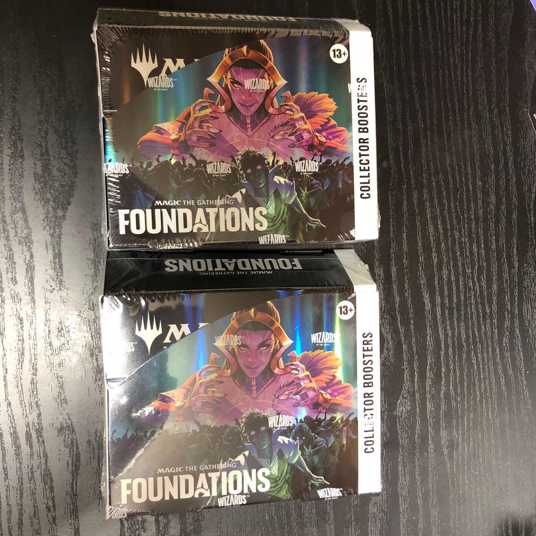 mtg ファウンデーションズ　コレクターブースター未開封box 英語版　2箱