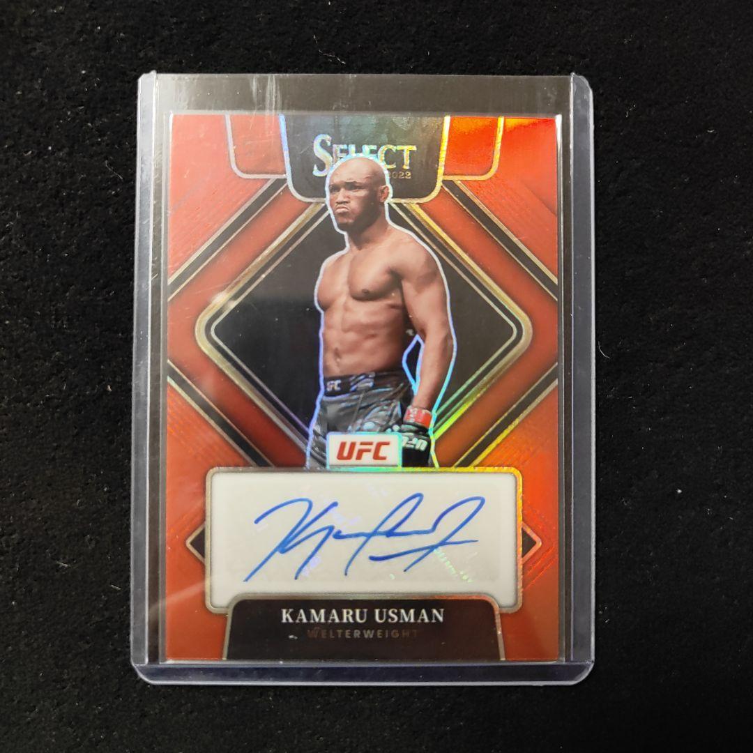 ufc SELECT　カマルウスマン　サインカード
