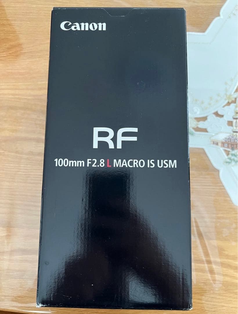 値下げ【美品】Canon RF100mm F2.8 L MACRO IS USM