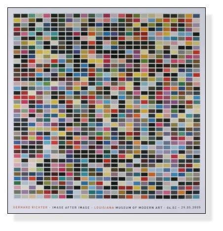 額装済/1025Colors/ゲルハルトリヒター/インテリア/ポスター/リビング