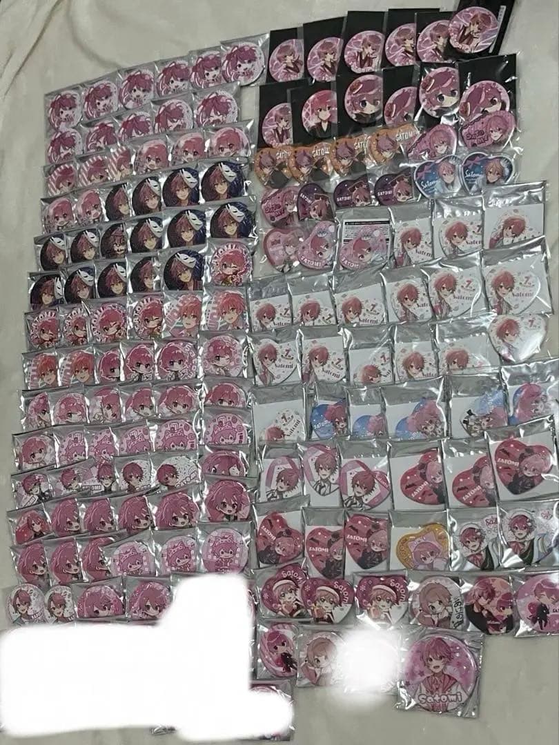 さとみくん 缶バッジ ハート缶バッジ まとめ売り すとぷり