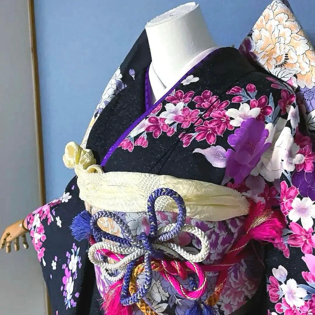 23点　振袖フルセット　高身長　新品ショール着付け道具付き　成人式振袖　振袖