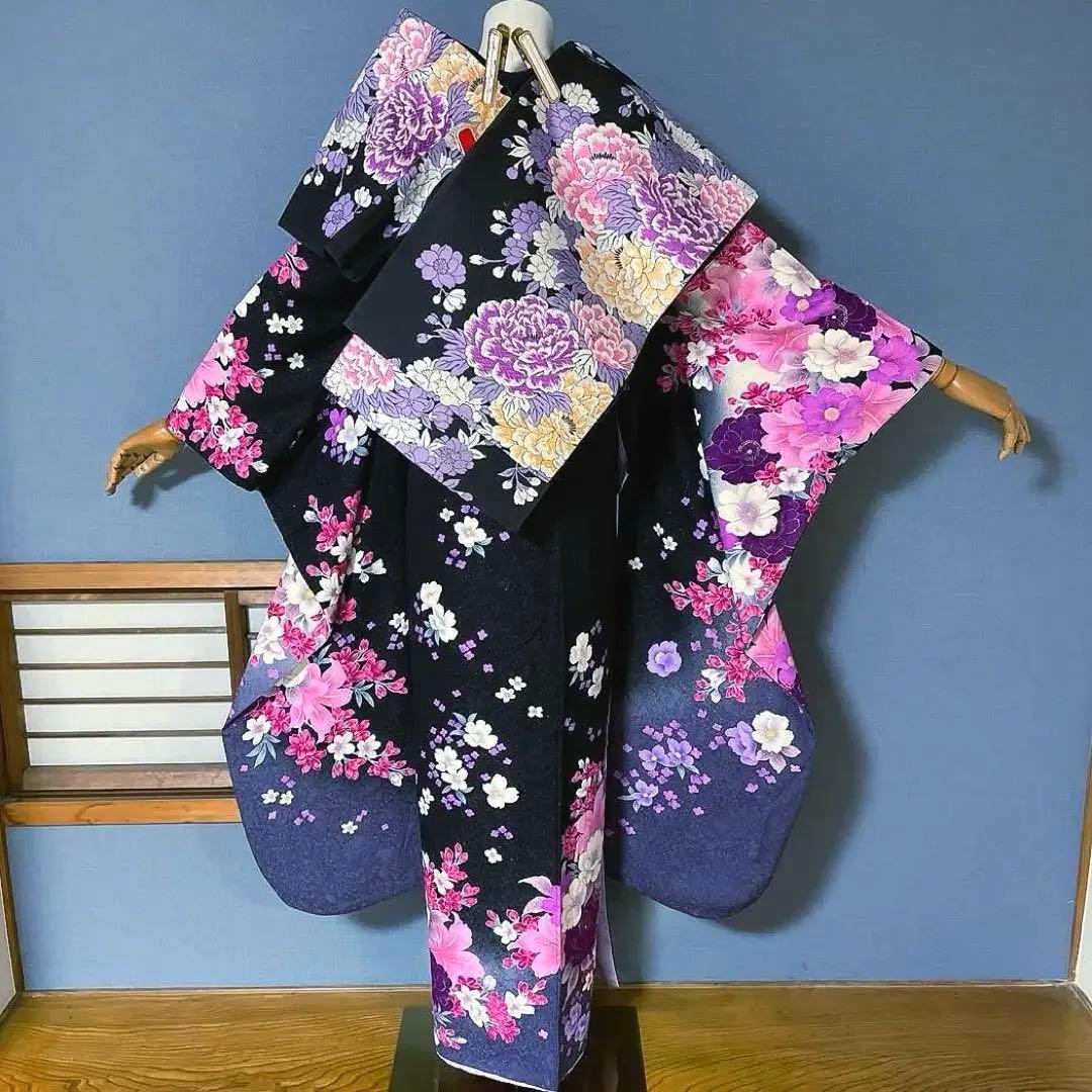23点　振袖フルセット　高身長　新品ショール着付け道具付き　成人式振袖　振袖