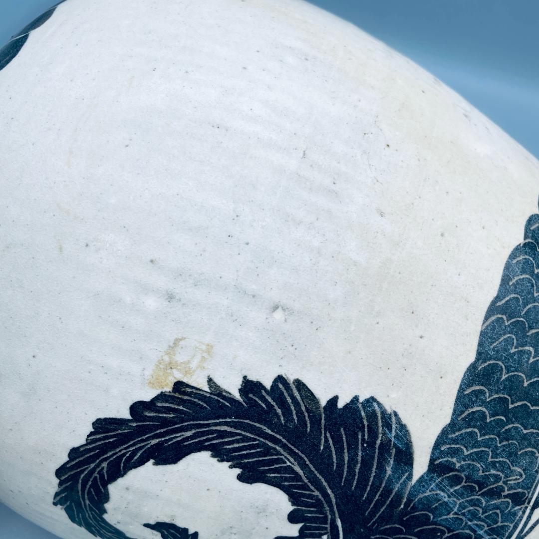 北宋 磁州窯 龍紋 梅瓶 中国陶磁器