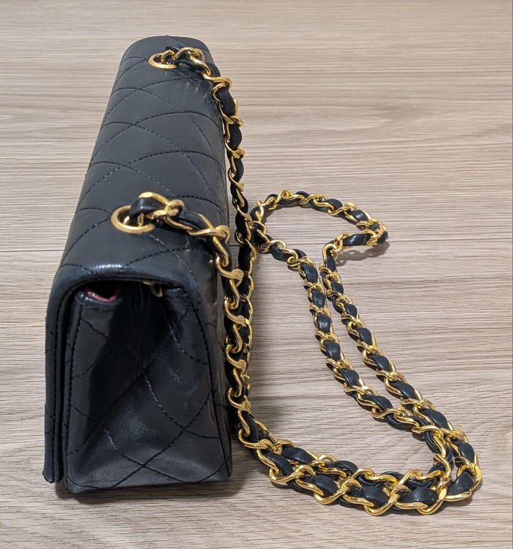 ド*ン様 CHANEL シャネル マトラッセ チェーンショルダーバッグ ラムスキ