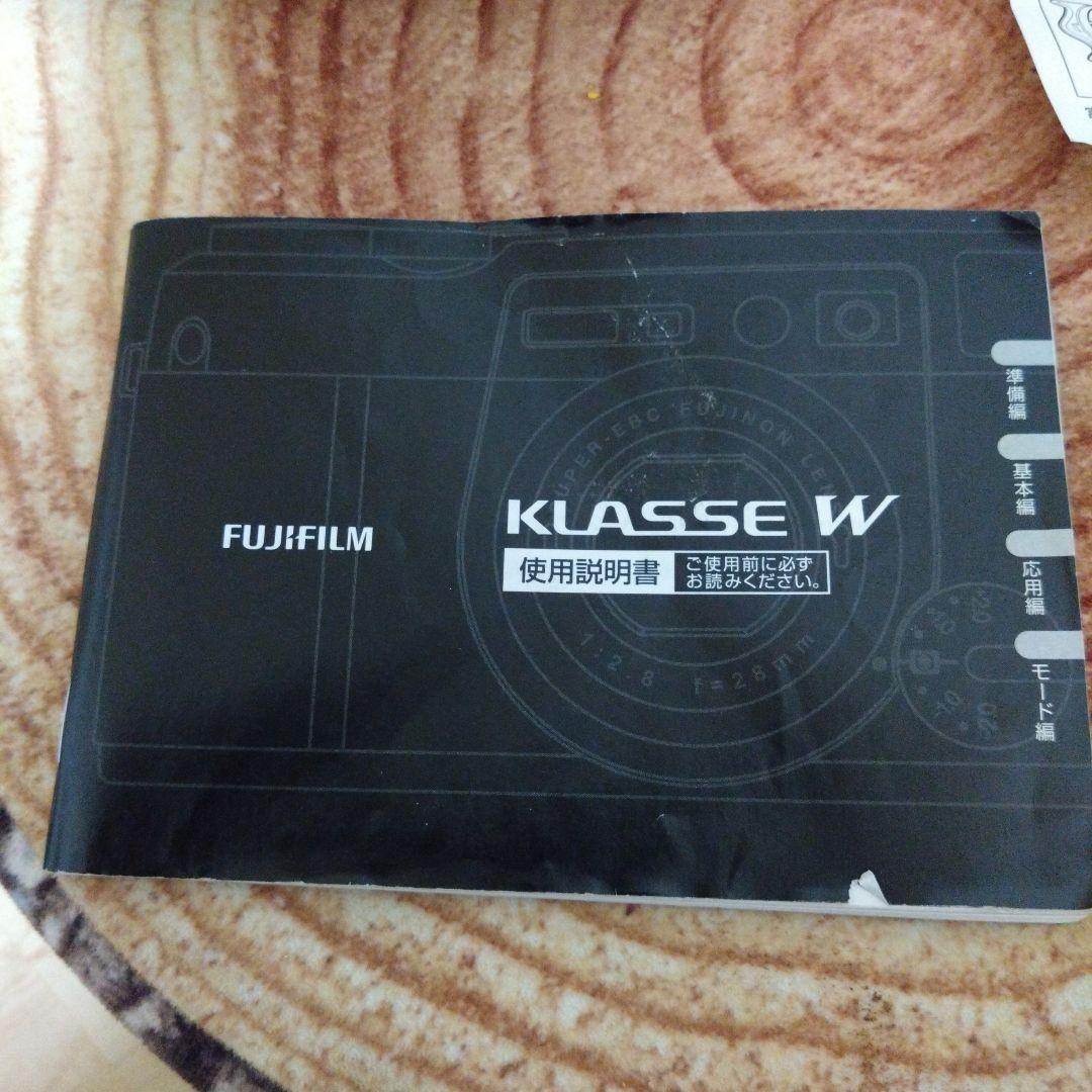 FUJIFILM　KLASSE W クラッセW 取説・専用フード付き