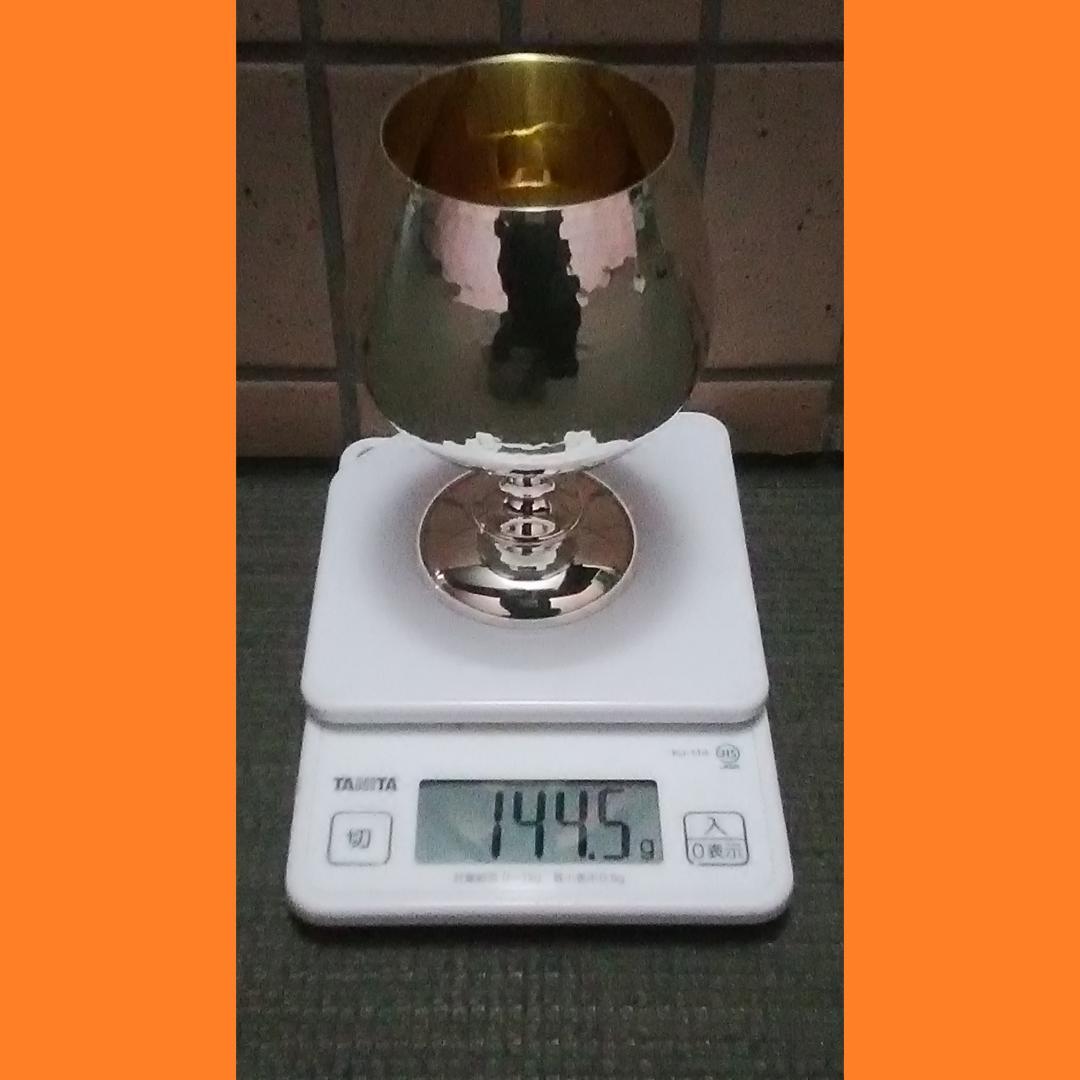 銀製 グラス 宮本商行 144g シルバー 杯 銀器 SILVER カップ 盃