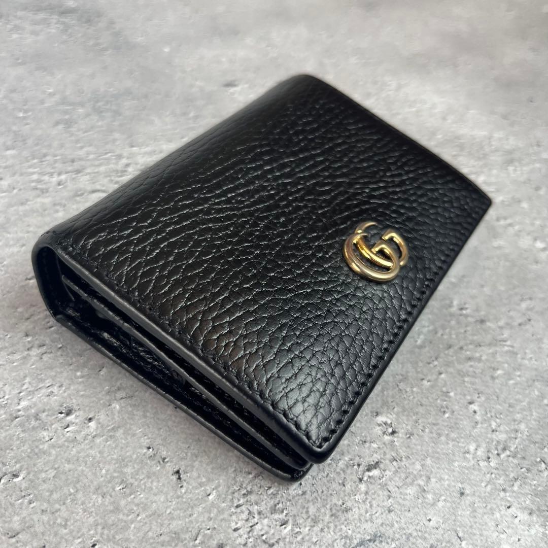 GUCCIグッチプチマーモントコンパクト財布