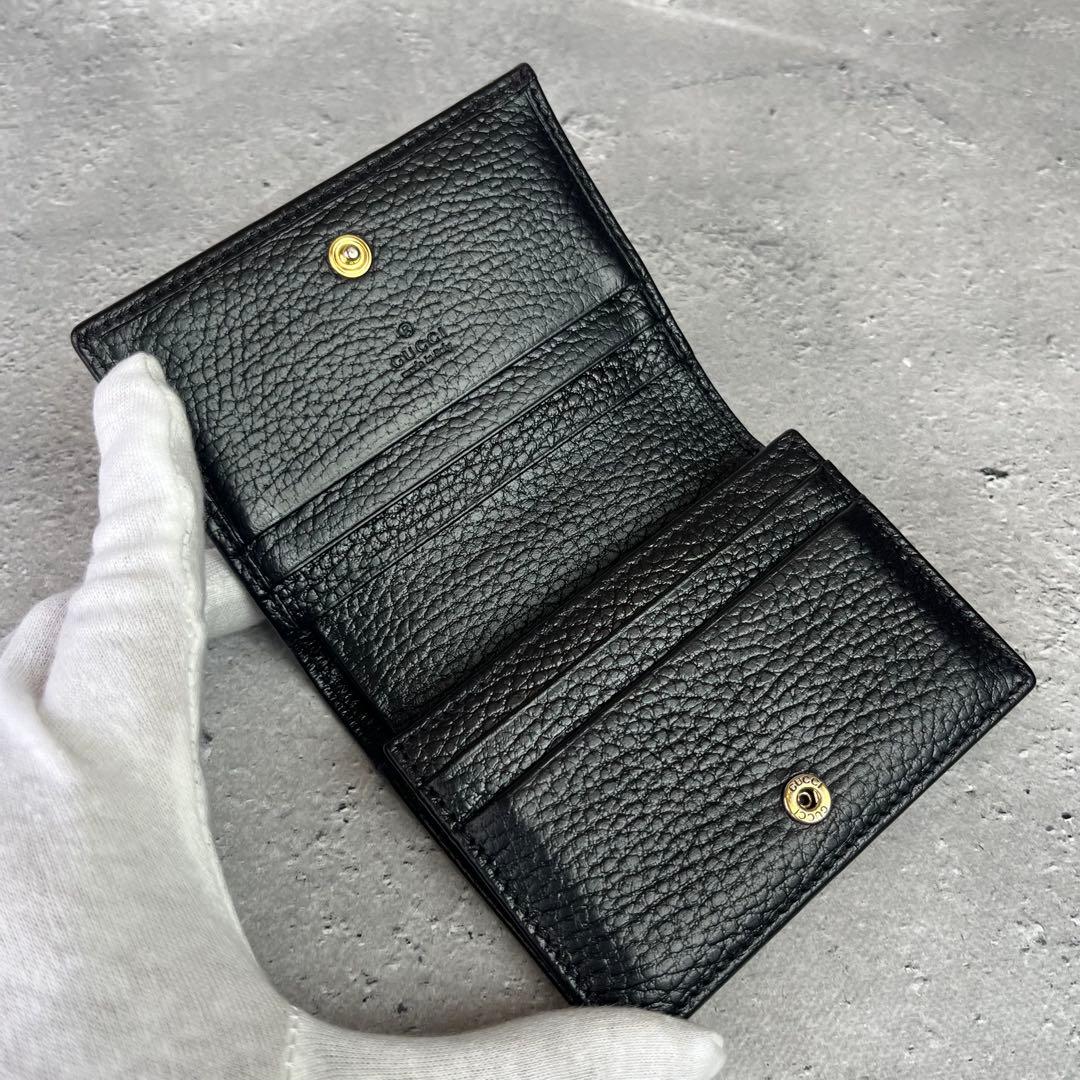 GUCCIグッチプチマーモントコンパクト財布