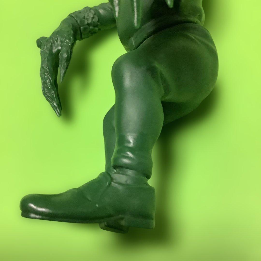 ビリケン商会★ソフビ★ガレージキット★大頭人★ハマハヤオ★暗闇の悪魔★組み立て済