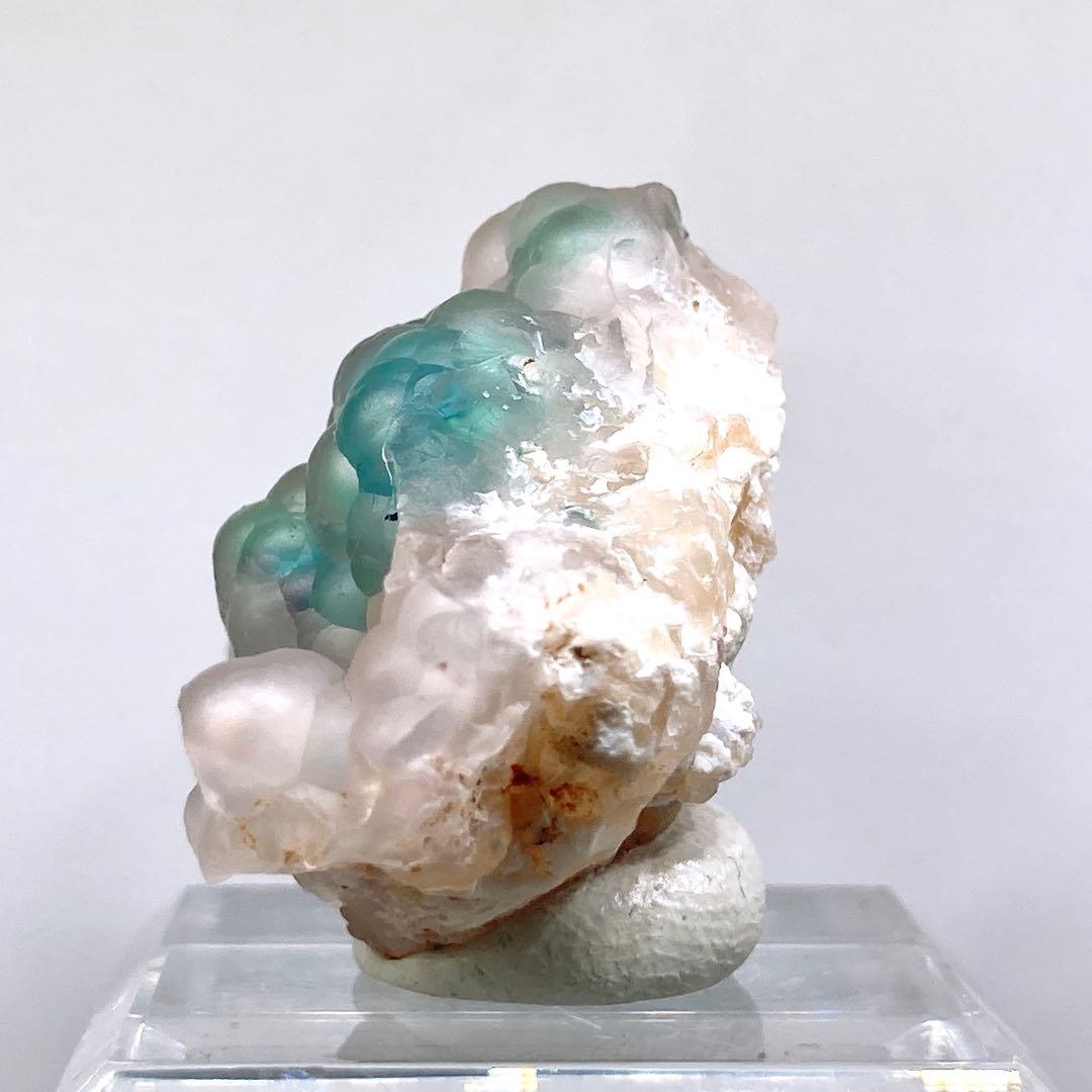 良*庵様 『2022年発見』 クリソコラインカルセドニー　原石　鉱物標本　天然石