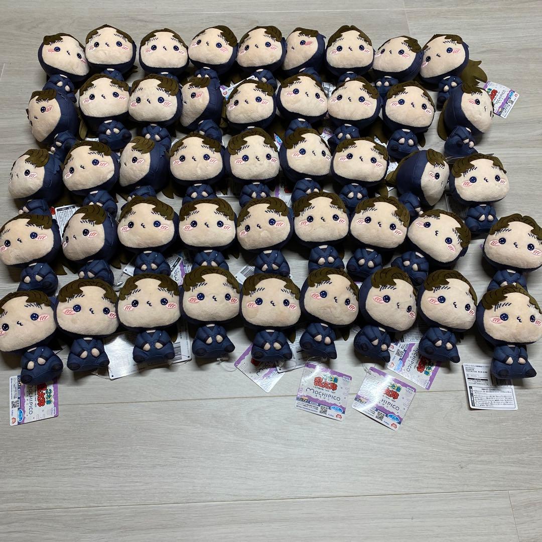 ミ*ミ様 45個まとめ売り忍たま乱太郎　もちぴこぬいぐるみ 小松田秀作