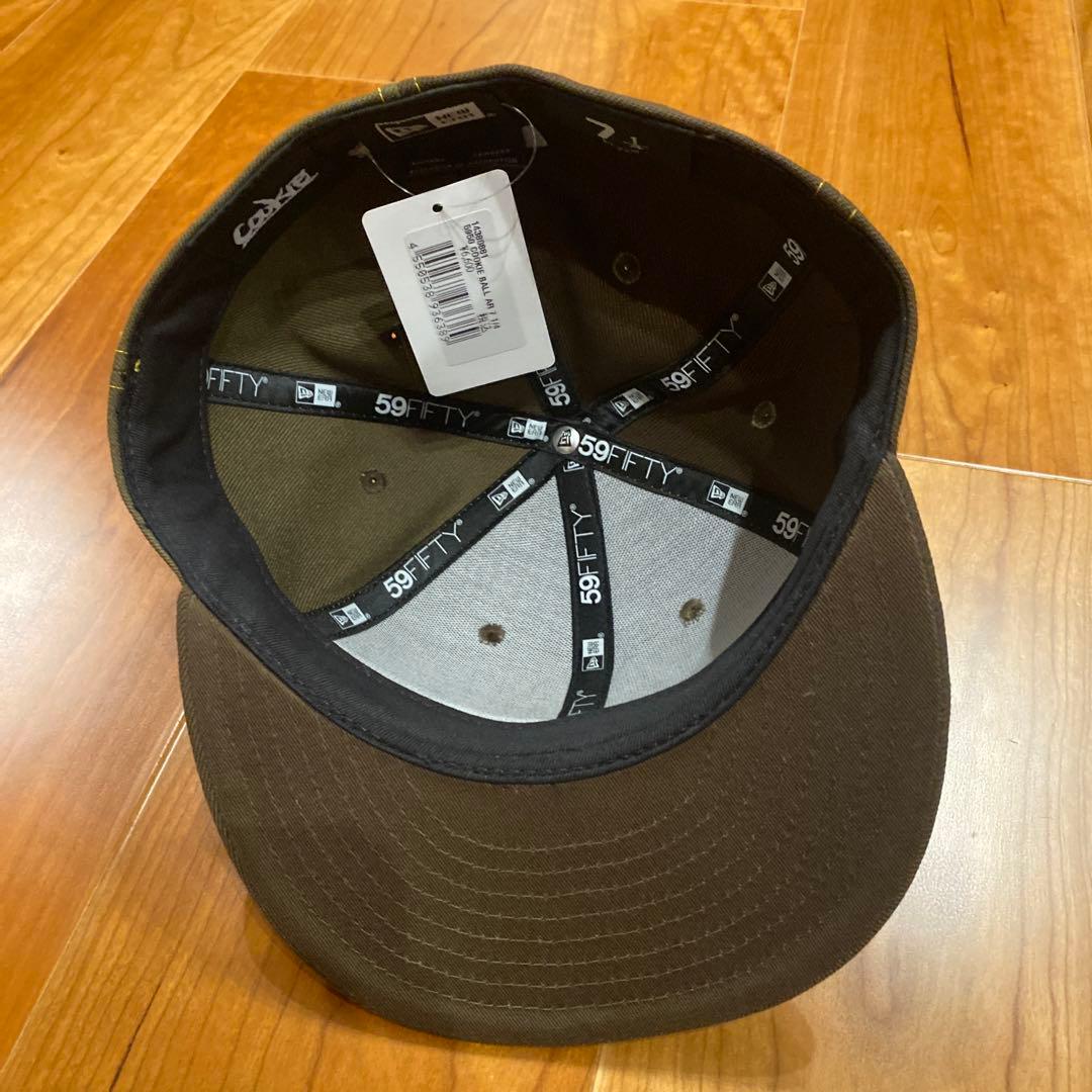 ニューエラ 59FIFTY くっきー！ COOKIE！ ボールフィンガーロゴ