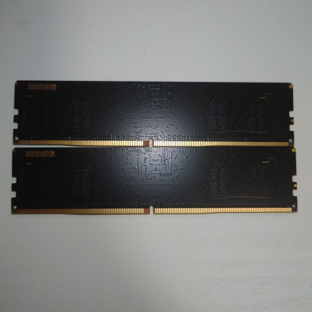 n*a様 Crucial DDR5-4800 8GBx2 CT8G48C40U5