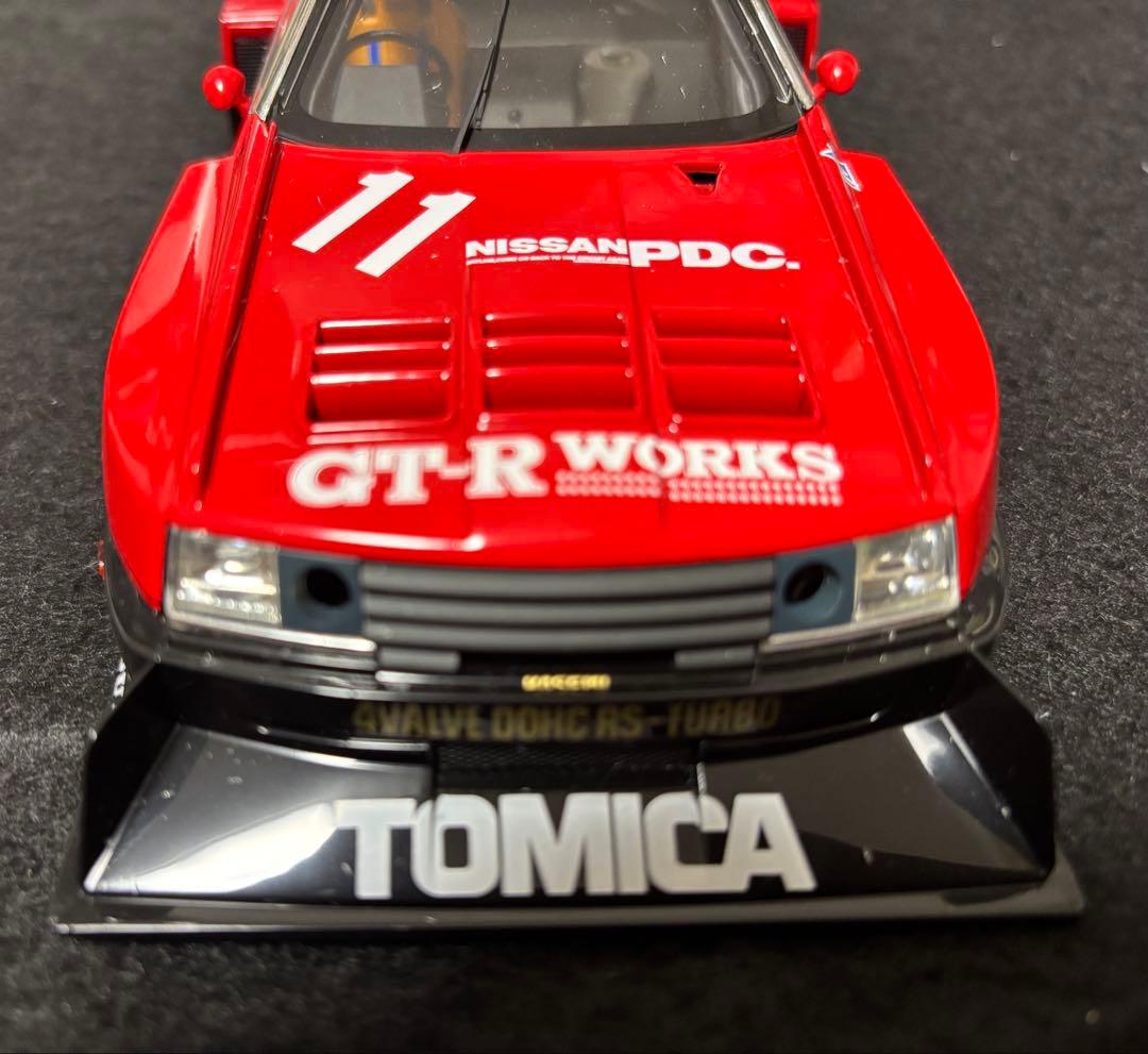 希少箱付きラス1 トミカエブロ　スカイラインRSスーパーシルエット　前期