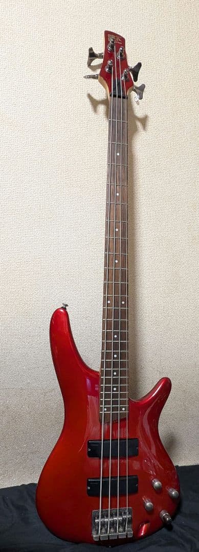 メンテ済み Ibanez SR300 定価54000円 レッドラメ 赤 CA