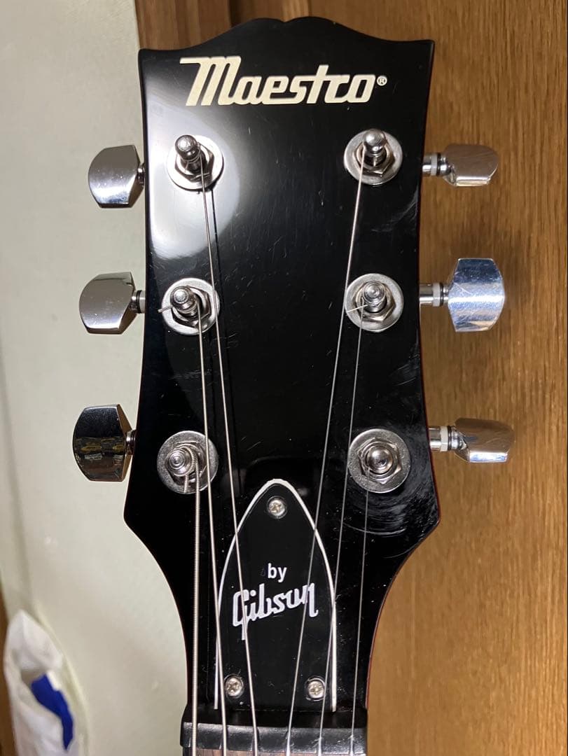 ギター Maestro by Gibson Les Paul candy red
