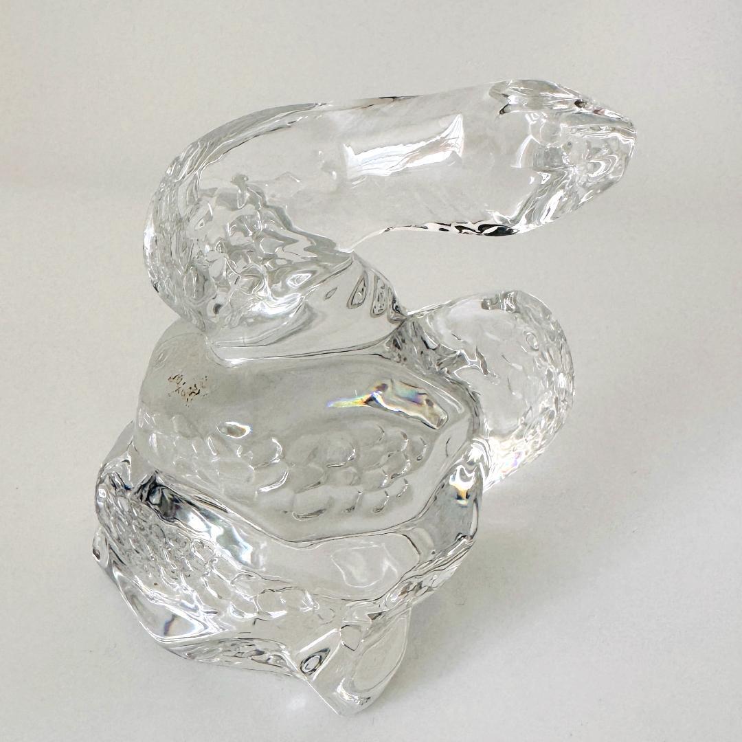 【バカラ】動物 ヘビ 蛇 置物 インテリア★美品★幸運