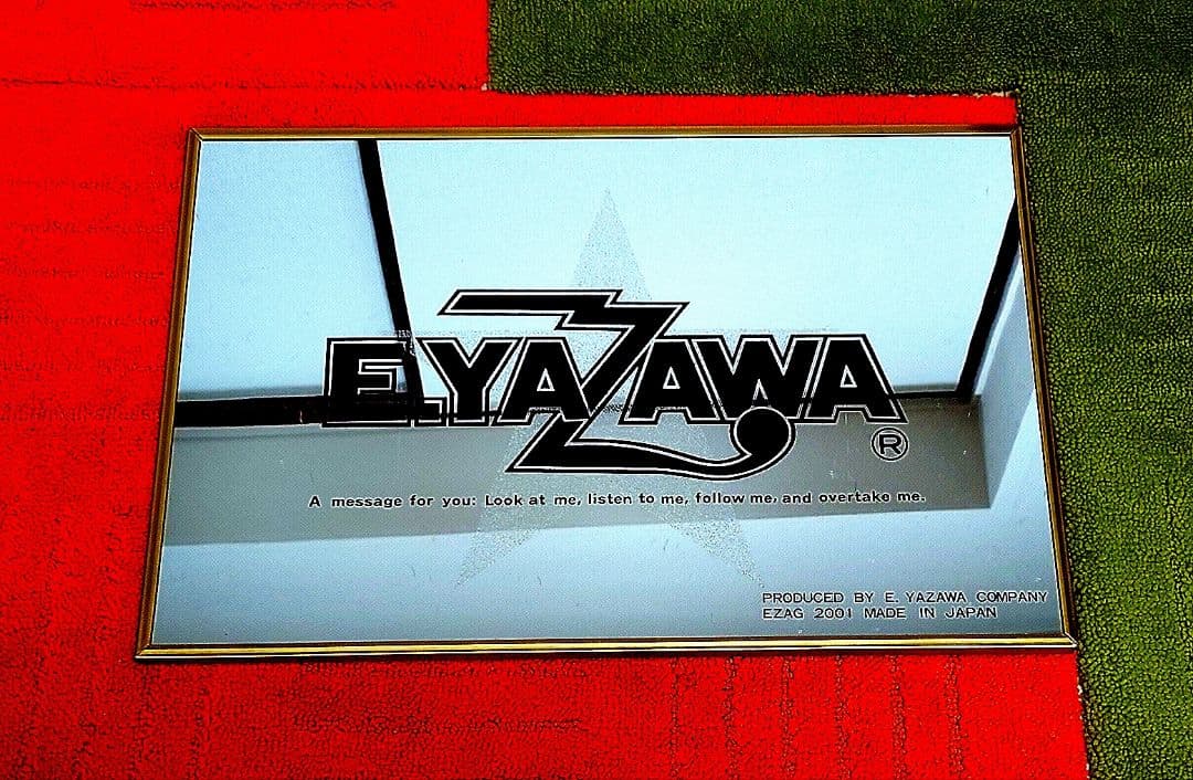 矢沢カンパニー/超美品/初期型パブミラー（☆シルバー）