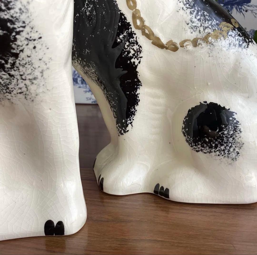 英国ヴィンテージ ♤ スタッフォードシャードッグ 22cm