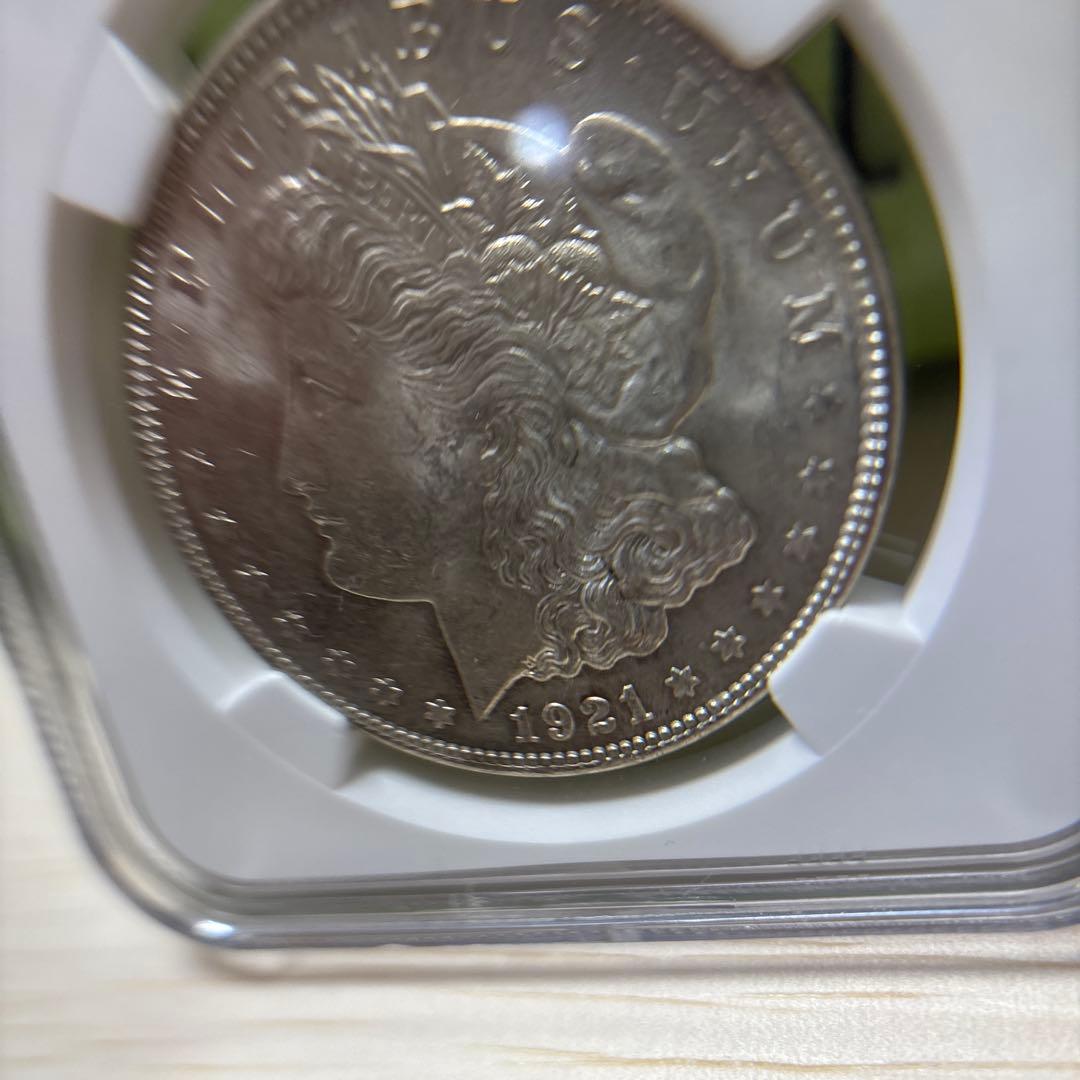 1921モルガンダラー銀貨　NGC MS64