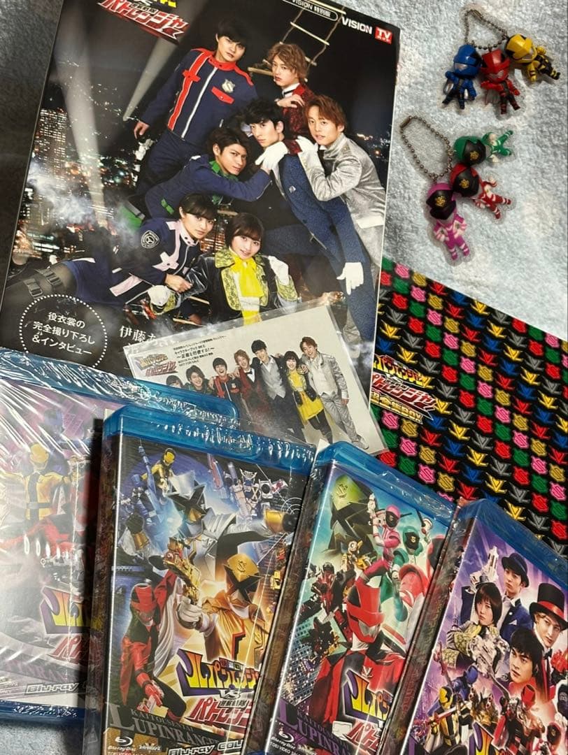 スーパー戦隊　ルパパト Blu-ray 超全集 キャラクターブック　ガチャ
