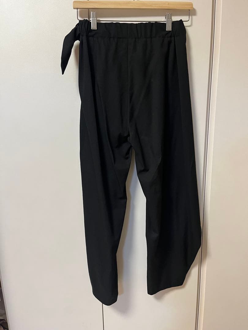 ISSEY MIYAKE 黒ラップスタイル 変形パンツ