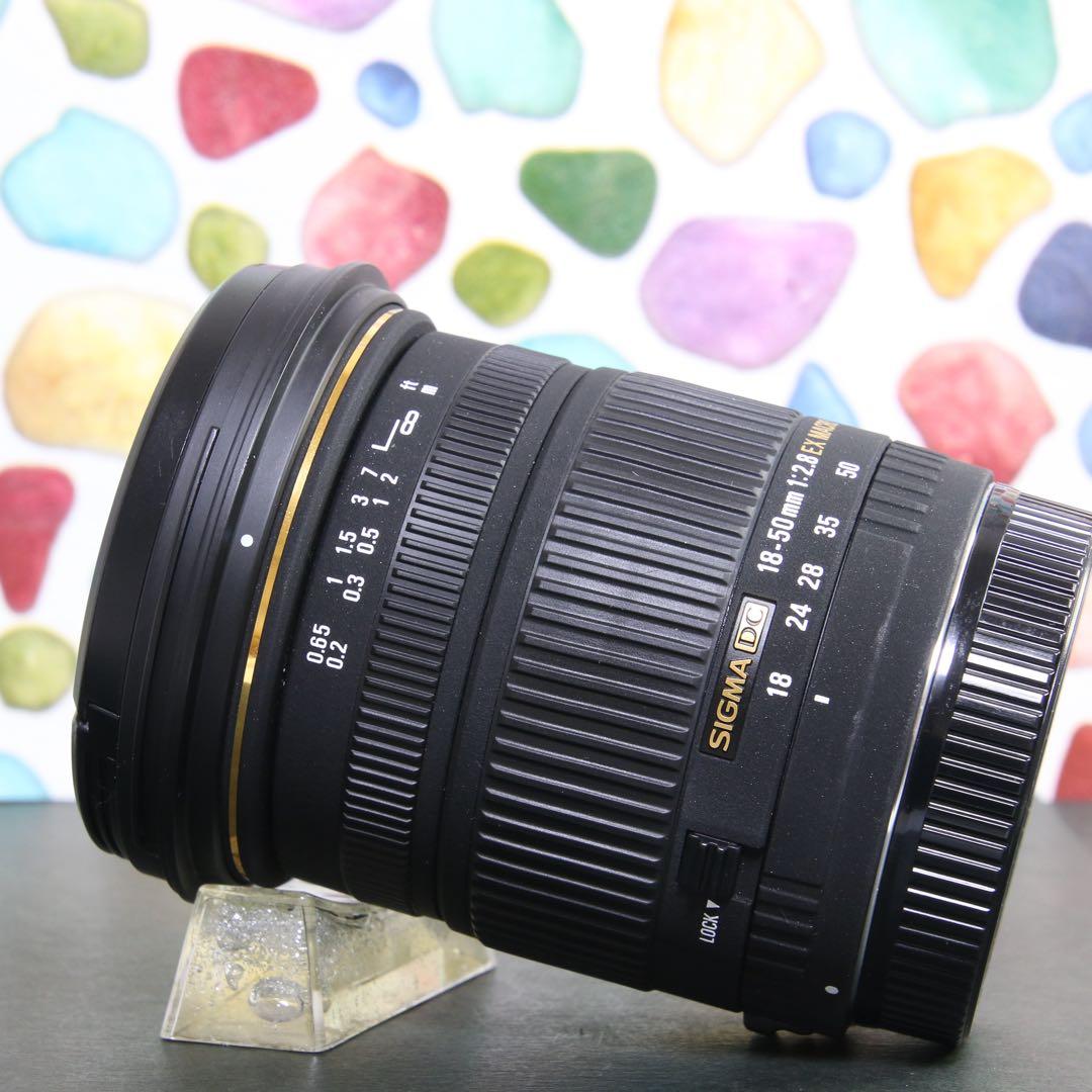 ♥︎美品 ◇高性能ズームレンズ ◇SIGMA 18-50mm F2.8 Canon