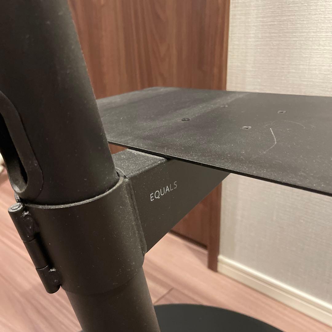 イコールズ　テレビスタンド　黒　equals wall anataIRO ラージ