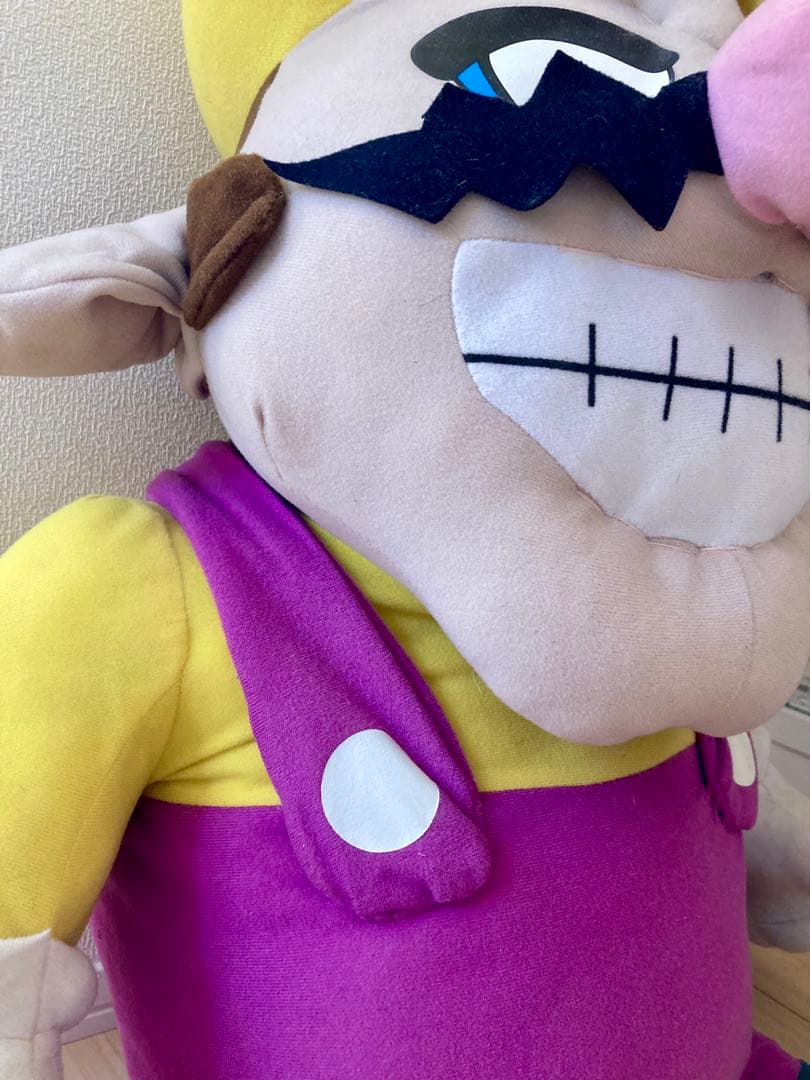 海外製 ワリオ BIGぬいぐるみ スーパーマリオ KELLYTOY