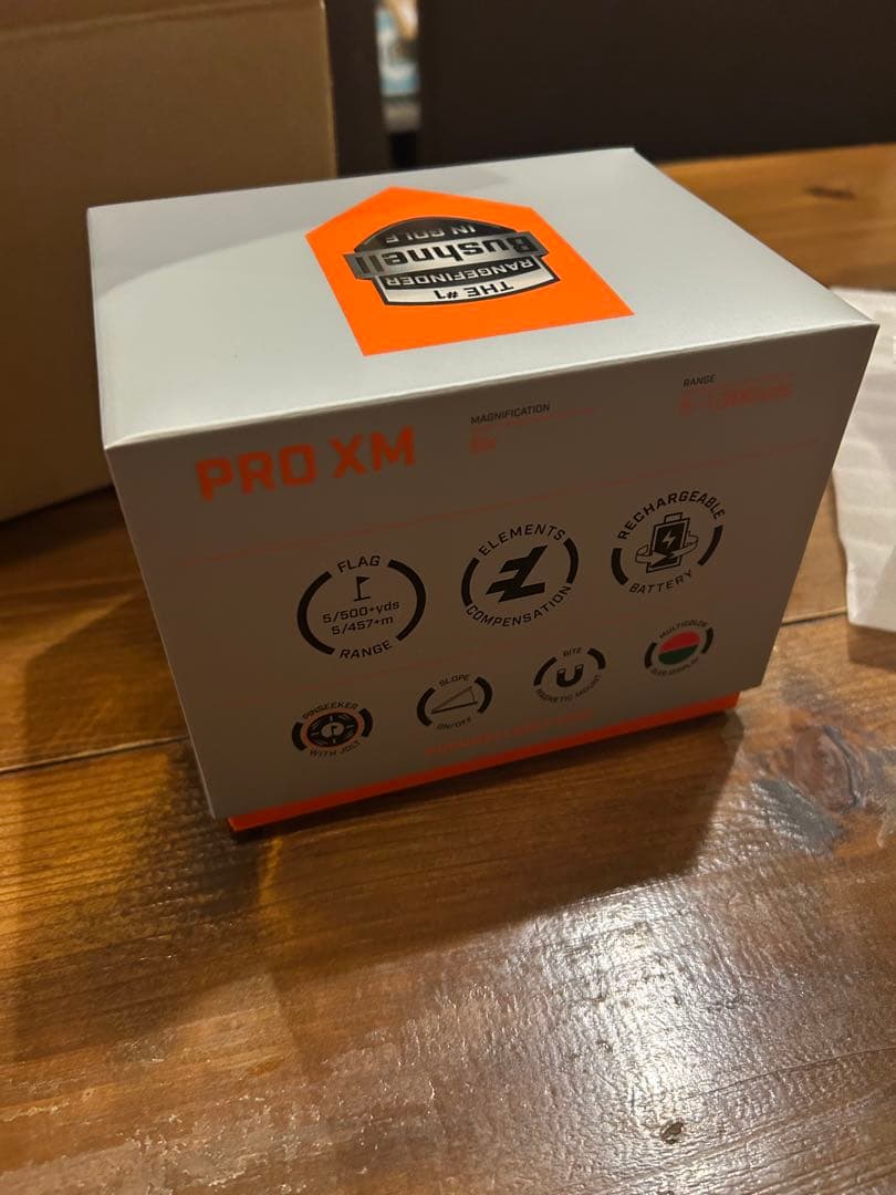 【新品】未開封　Bushnell ピンシーカー PRO XMジョルト