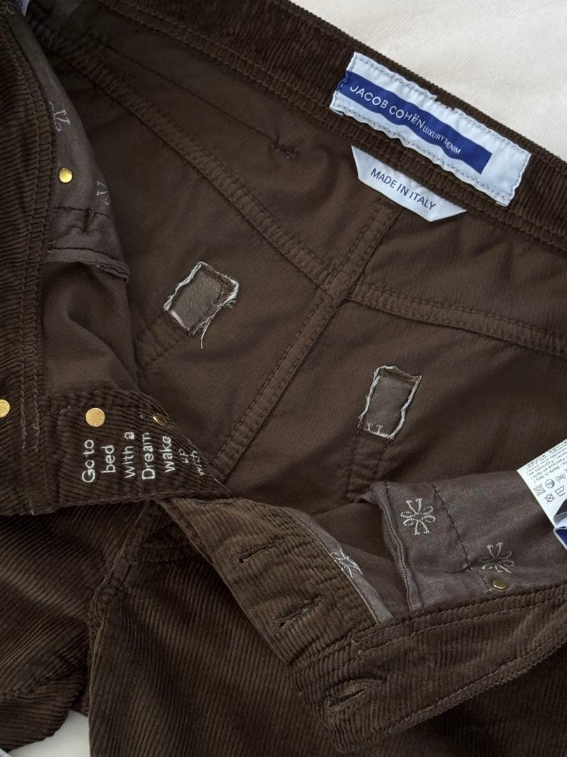 JACOB COHEN ヤコブコーエン NICK スリム コーデュロイパンツ