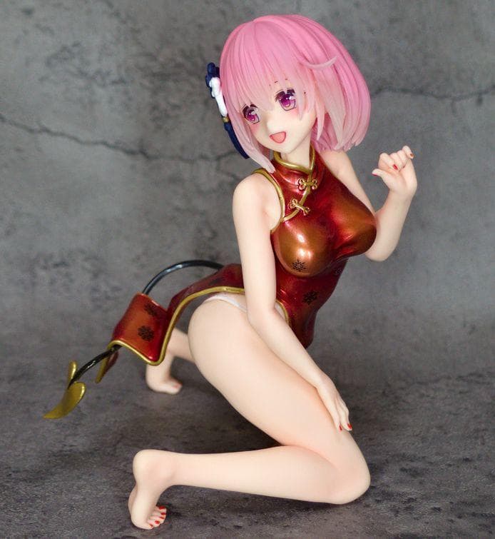 た*し様 リペイント フィギュア Desktop Cute モモ チャイナドレス