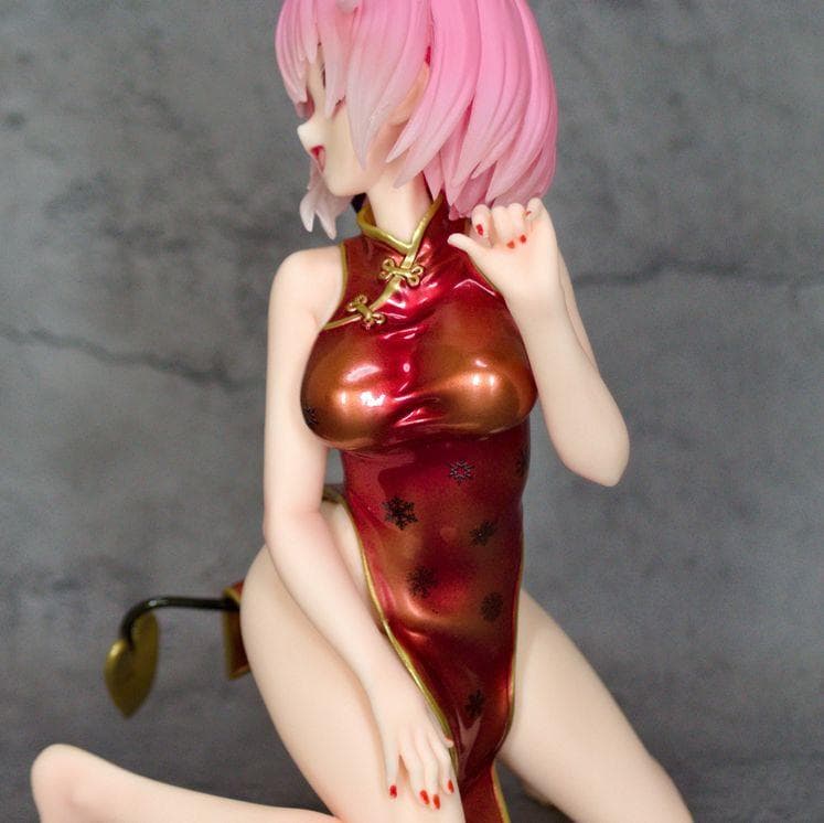 た*し様 リペイント フィギュア Desktop Cute モモ チャイナドレス