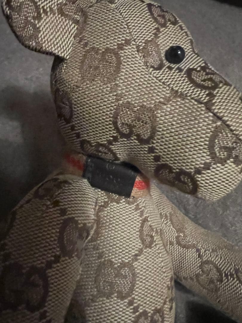 GUCCI グッチ　テディベア　GG 正規品　ぬいぐるみ