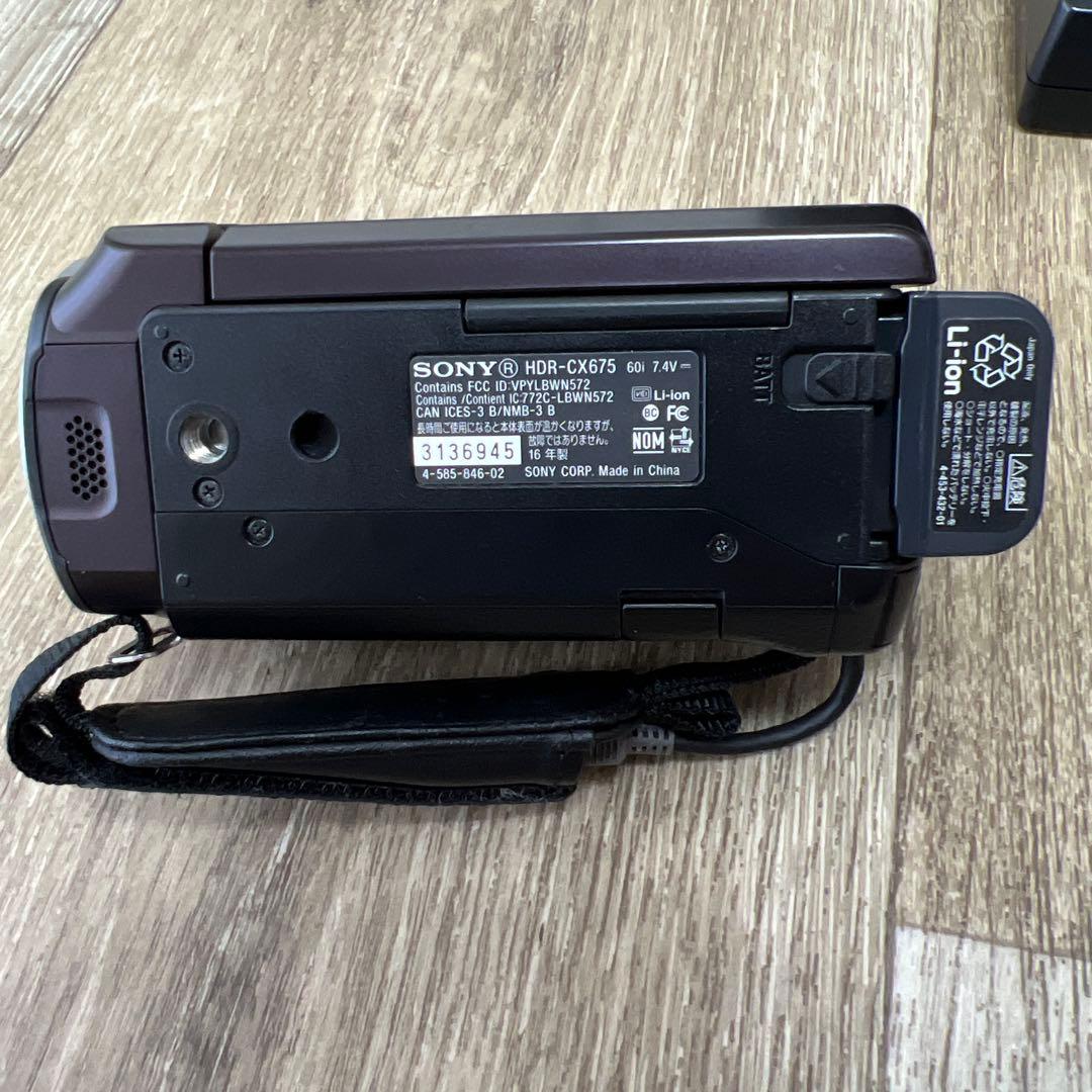 SONY HDR-CX675　収納バック 三脚付き