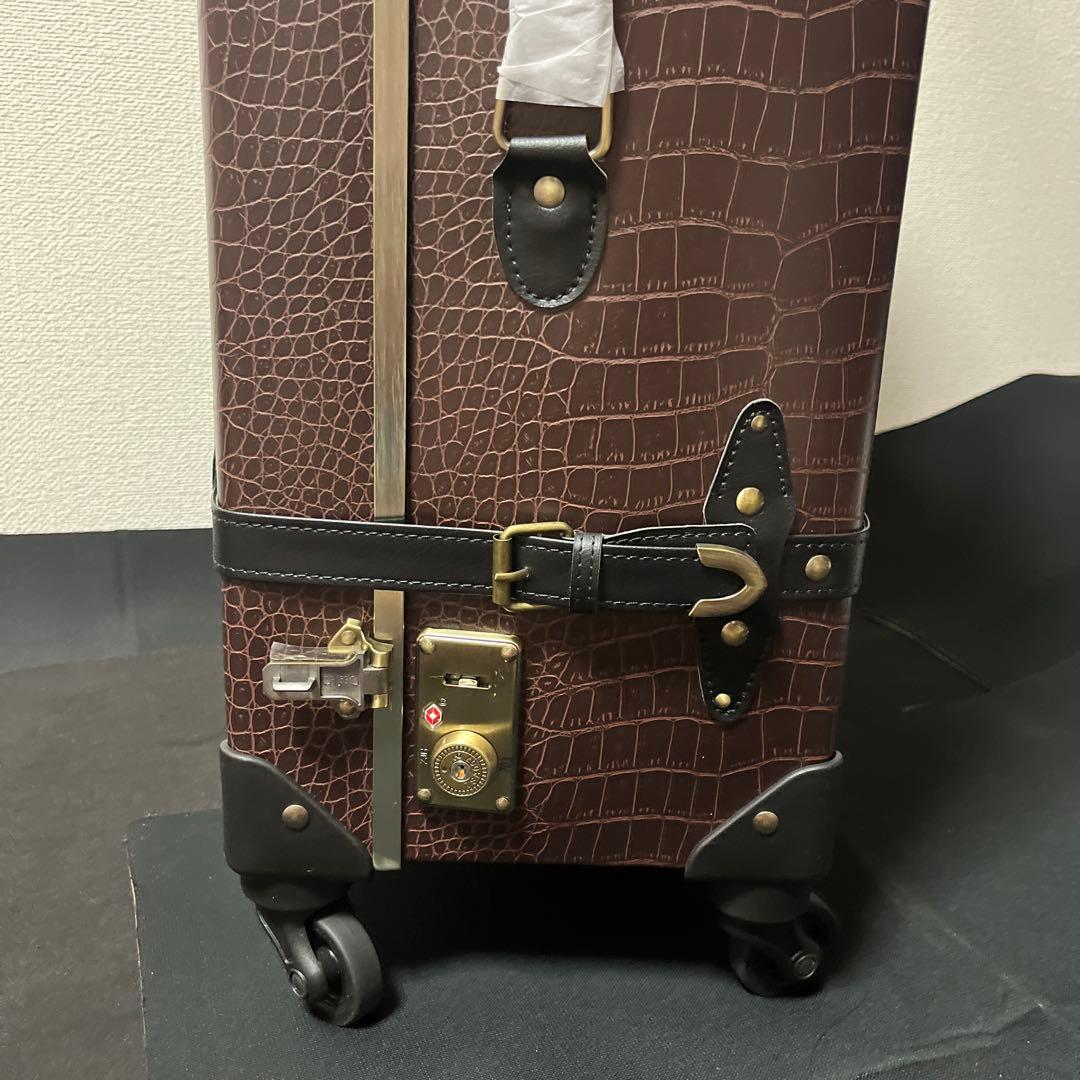 HANAism ハナイズム　キャリーケース　クロコブラウン　XXL セット