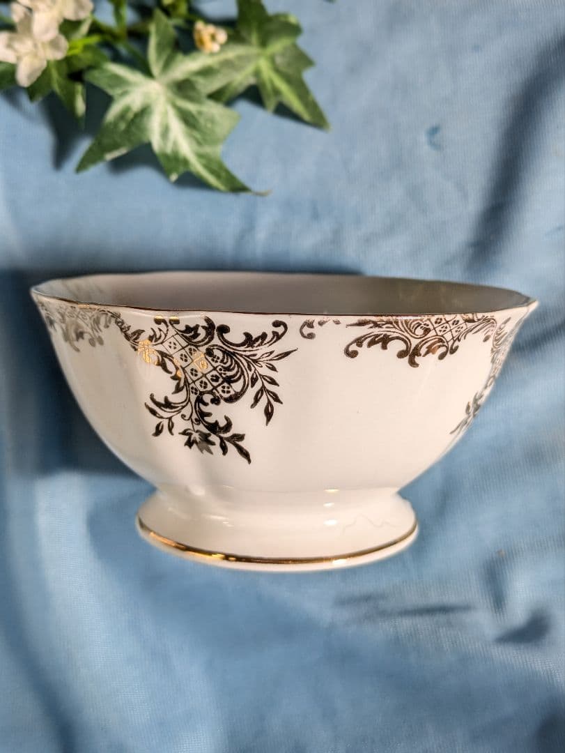 イギリス アンティーク パラゴン クリーマー シュガーボウル セット