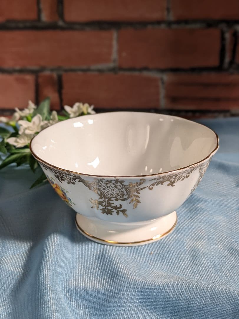 イギリス アンティーク パラゴン クリーマー シュガーボウル セット