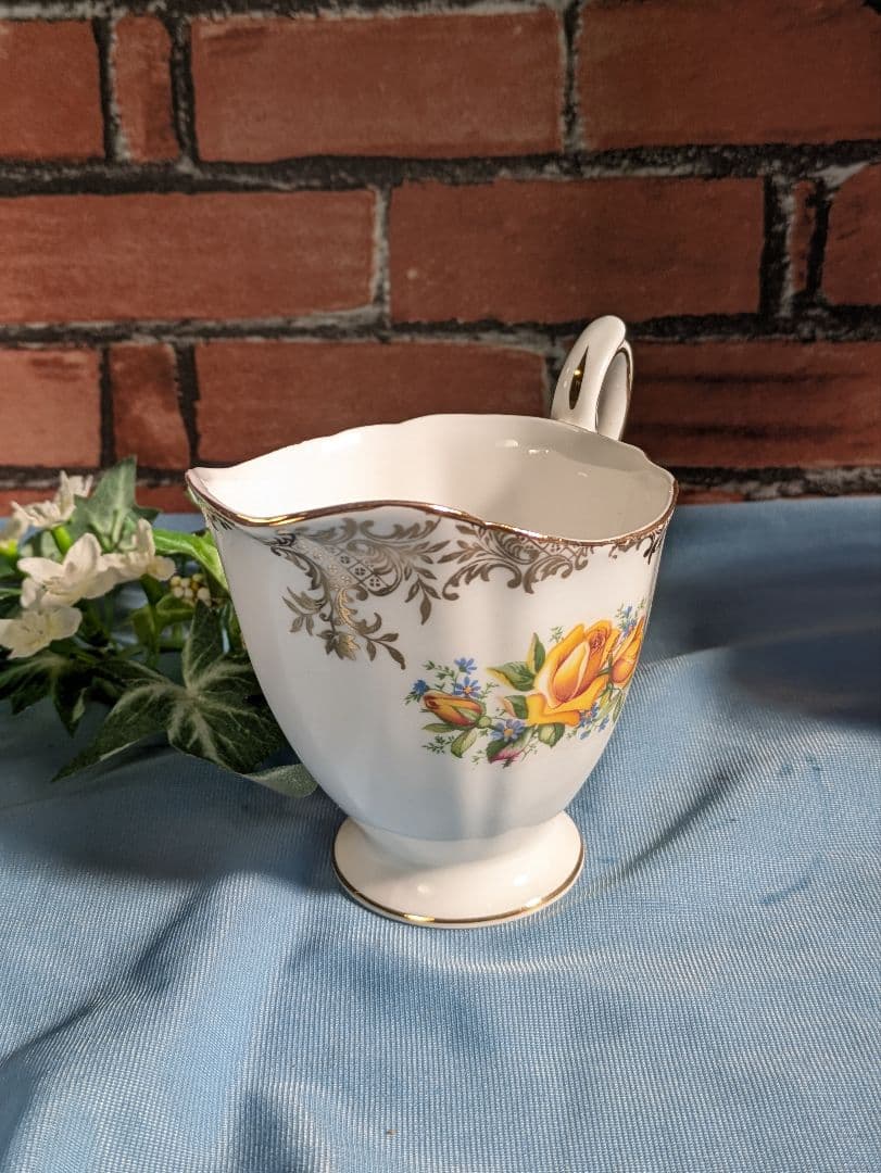 イギリス アンティーク パラゴン クリーマー シュガーボウル セット