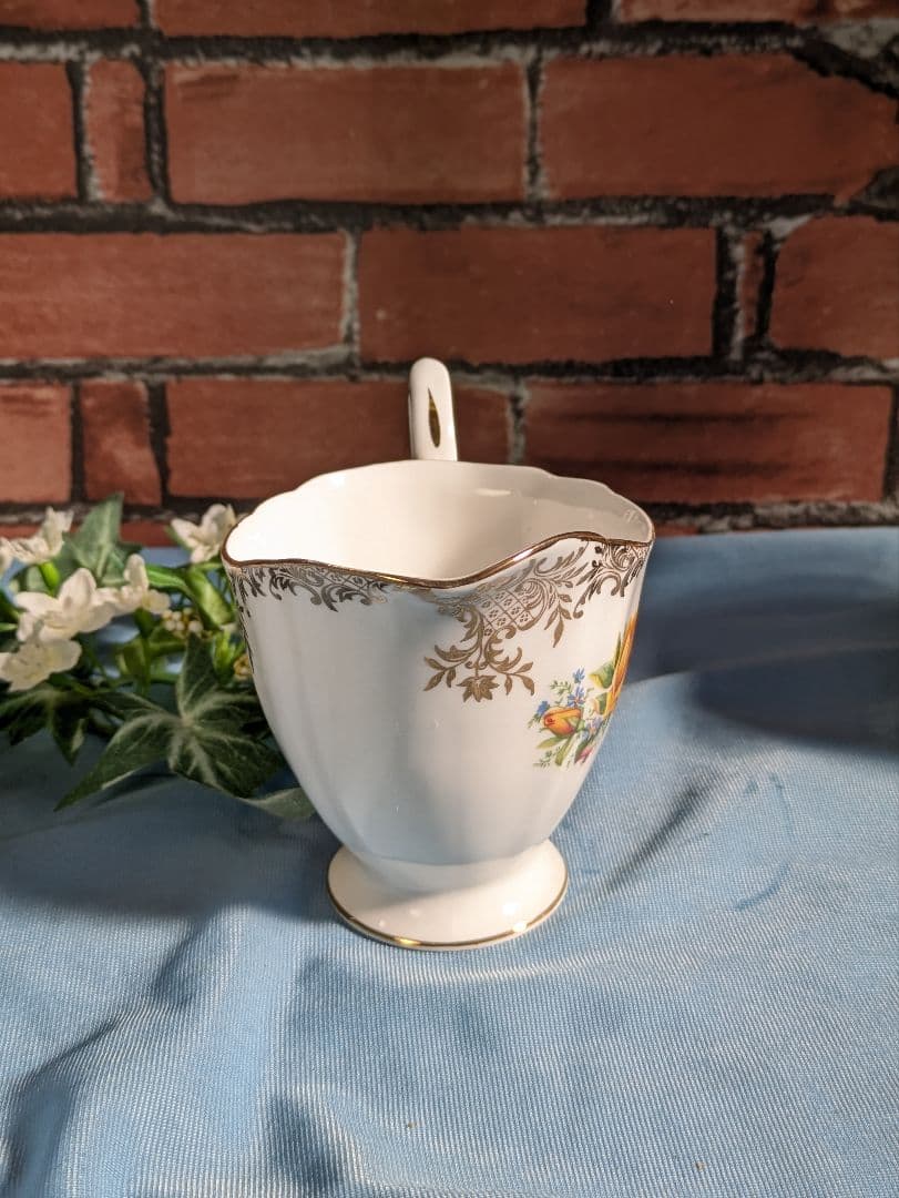 イギリス アンティーク パラゴン クリーマー シュガーボウル セット
