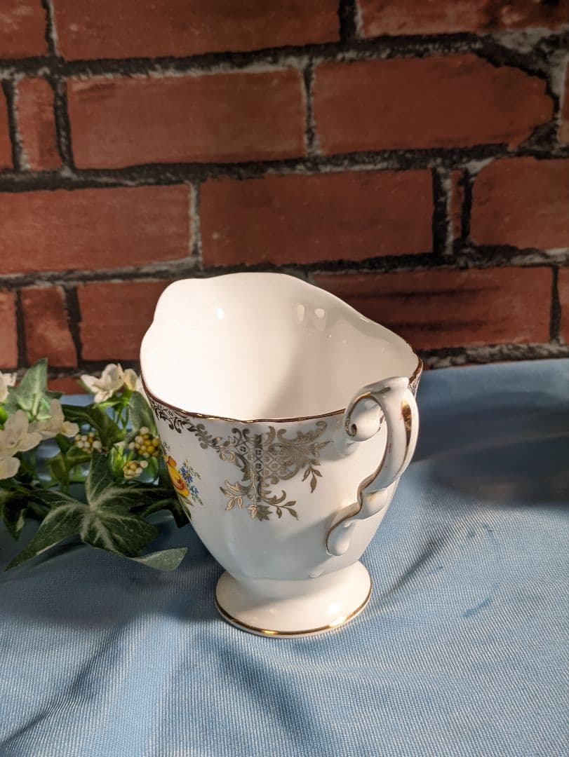 イギリス アンティーク パラゴン クリーマー シュガーボウル セット