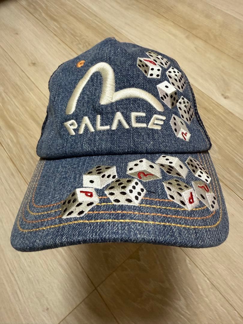 帽子 PALACE Evisu Hat \"Denim\"