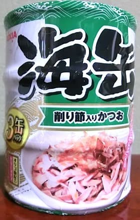 海缶 削り節入りかつお 60g x 3缶✖️40個
